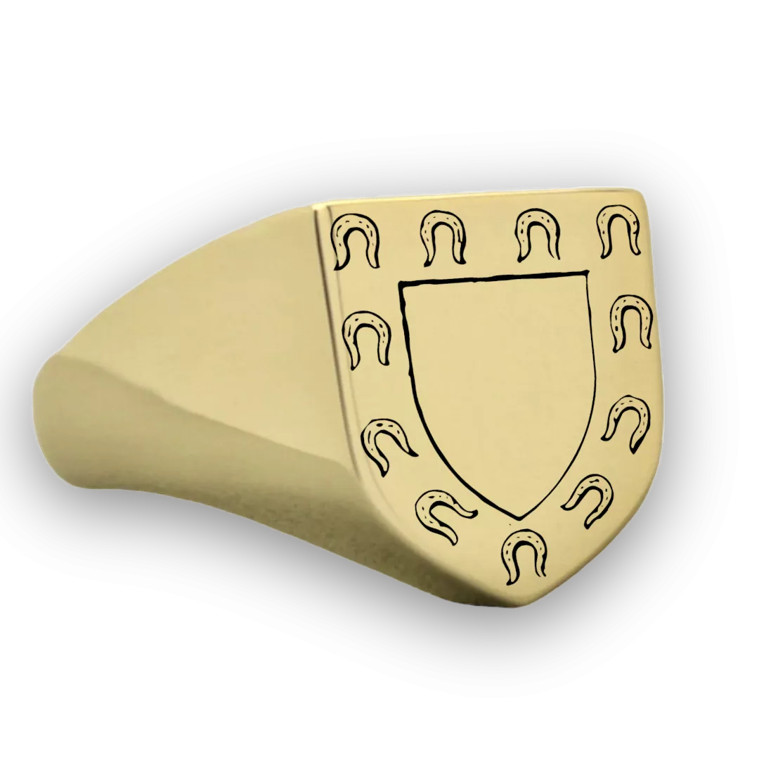Shield Signet Ring | The Serpents Club